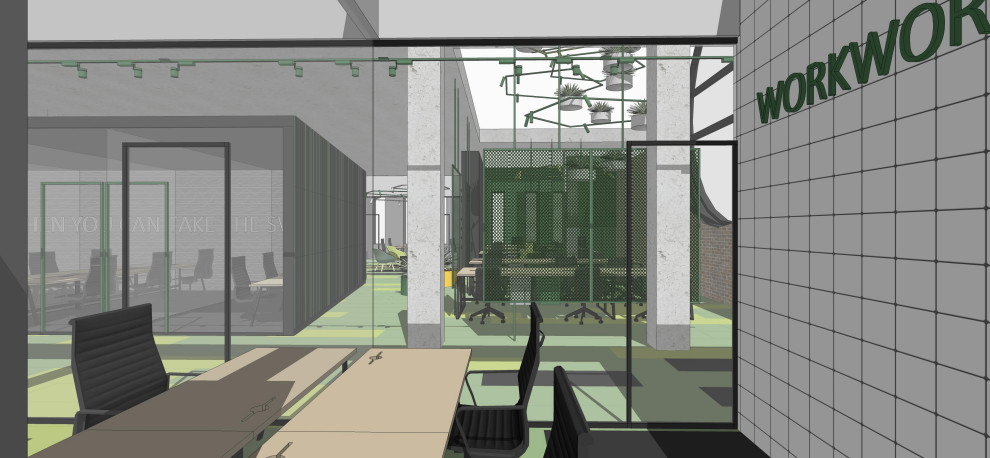 коворкинг в зелени