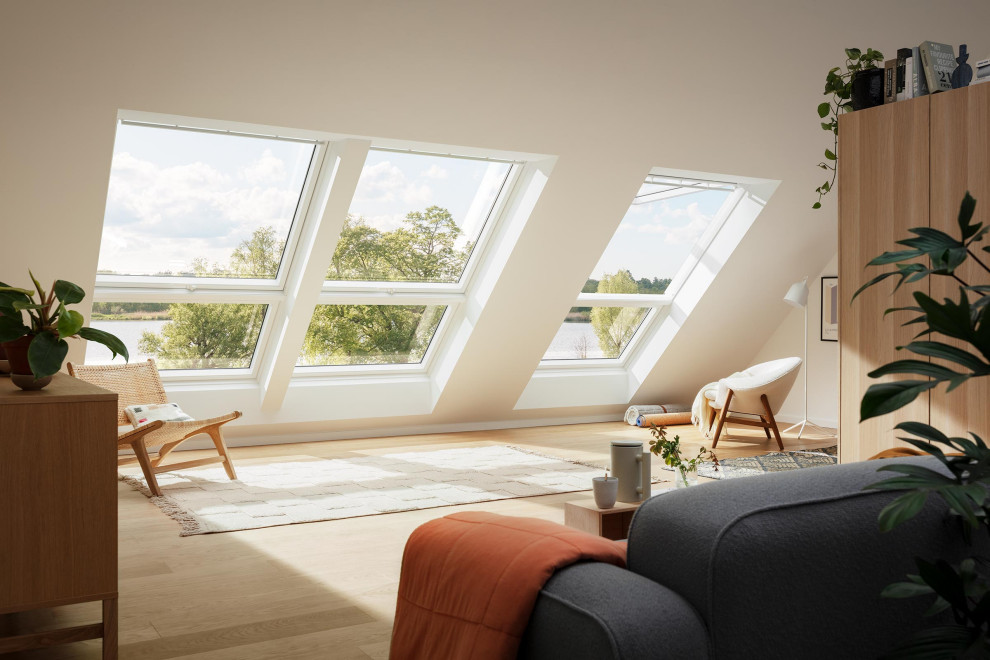 2024 Home Inspiration Modern Living Room Paris by VELUX France