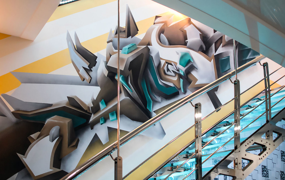 Копия DAIM на лестничном марше