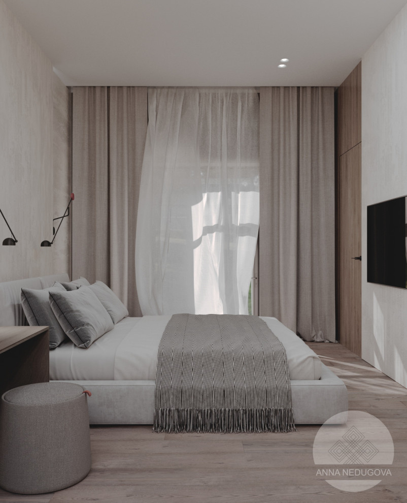 Дизайн проект загородного дома, д. Жаворонки, Московская область.