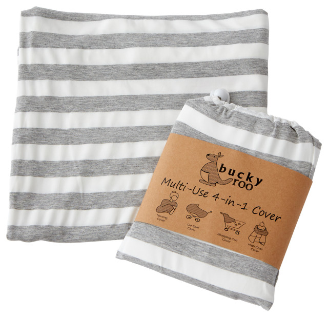 DII Gray/White Stripe Multi-Use Cover