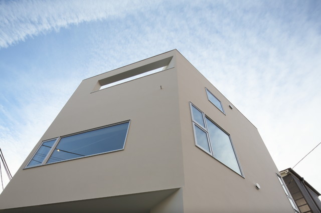 平和台の家 moderne-facade