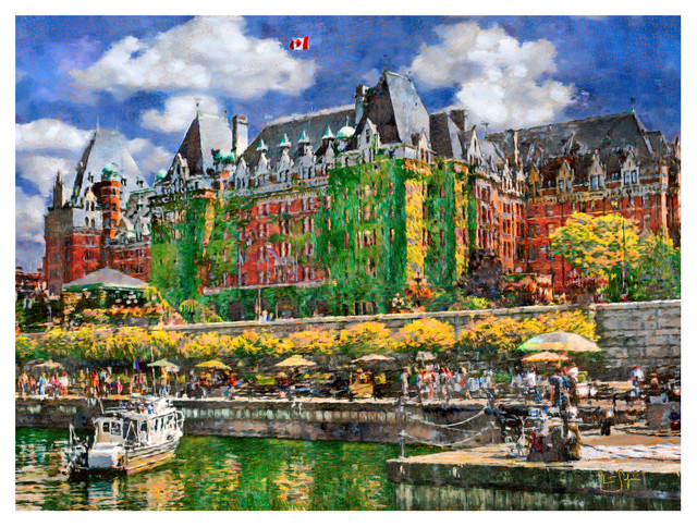 Lisa Sofia Robinson High Tea Empress Hotel Victoria Art Print 9 X12