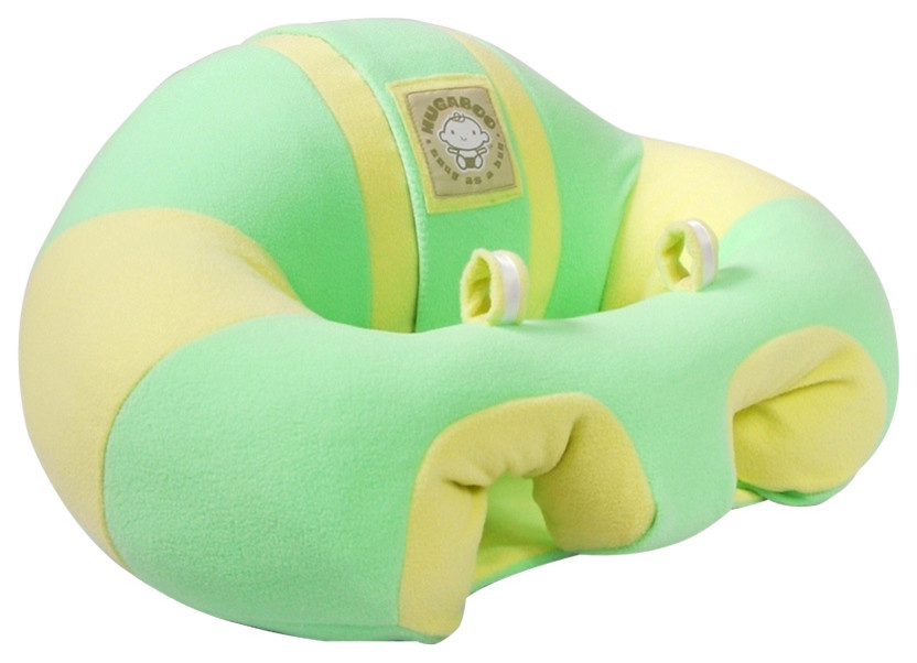 Hugaboo Infant Support Seat Fleece, Sunshine, Yellow With Green