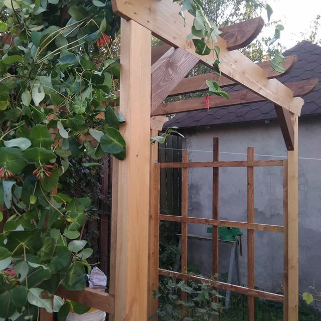 Пергола в японском стиле