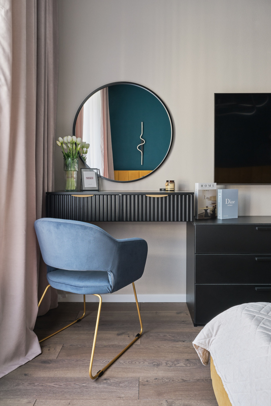 Интерьерная съёмка квартиры в ЖК Green Park (Москва)