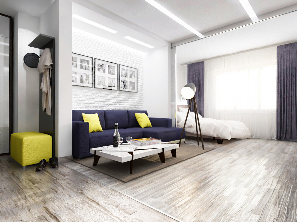 Стильный минимализм в белых тонах