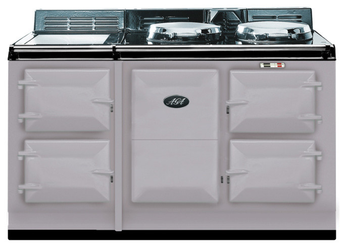 AGA Traditional Electric 4 Oven Cooker, Pearl Ashes | A4O-E-PAS