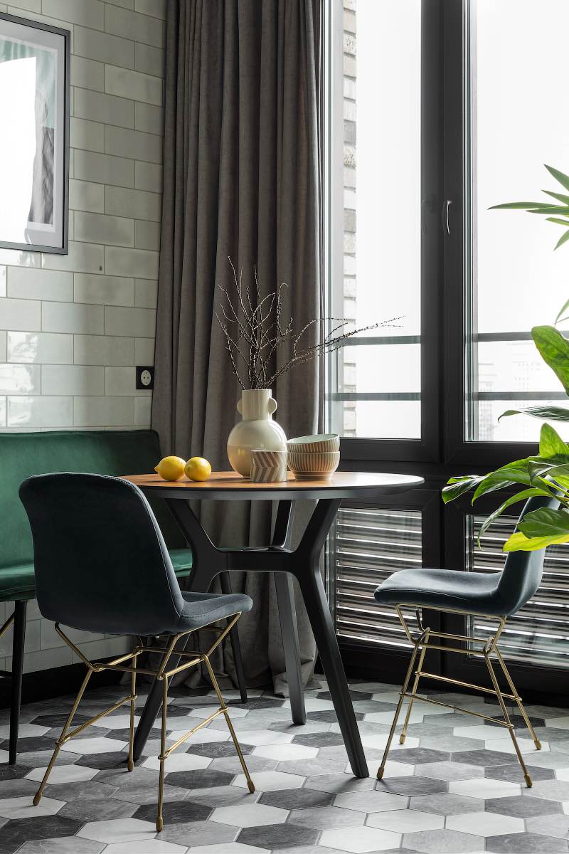 Современный интерьер квартиры-студии