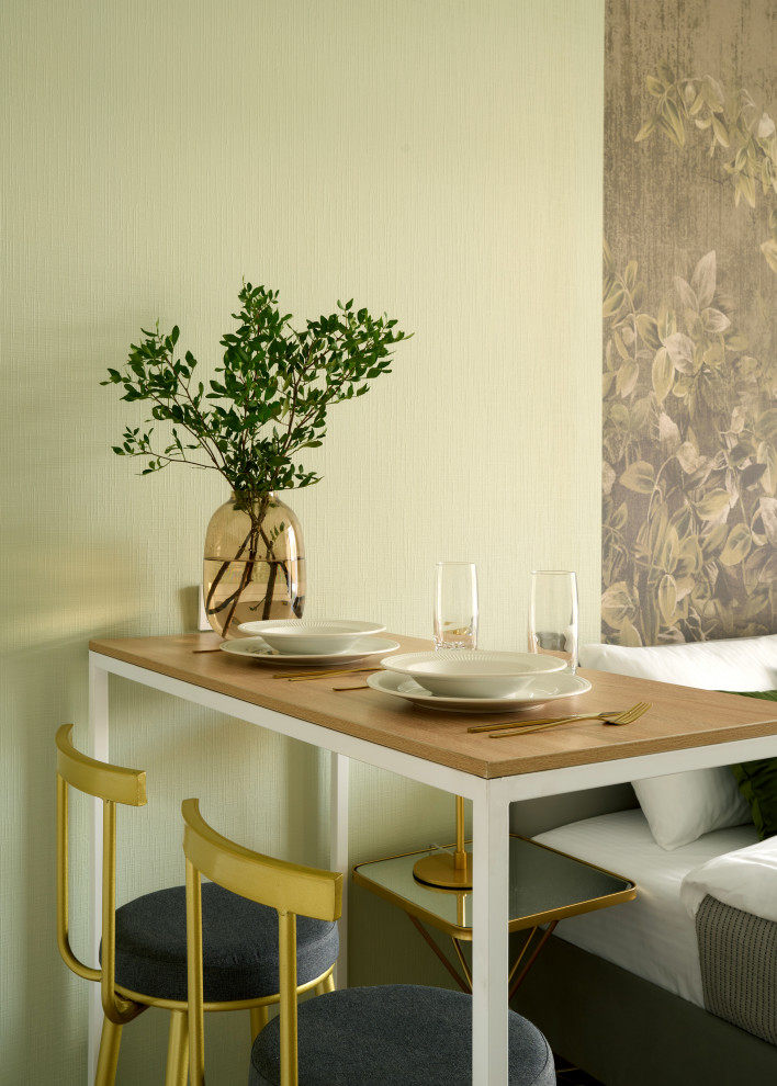 Квартира — студия по дизайн проекту Екатерины Тагировой. Санкт-Петербург