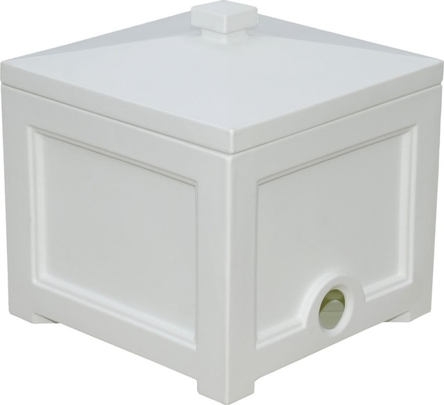 Garden Plastic Hose Pot Transitional Garden Hose Reels by AMT Home Decor Houzz