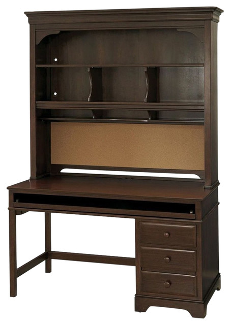 Universal Smartstuff Classics 4 0 Desk With Hutch Traditional