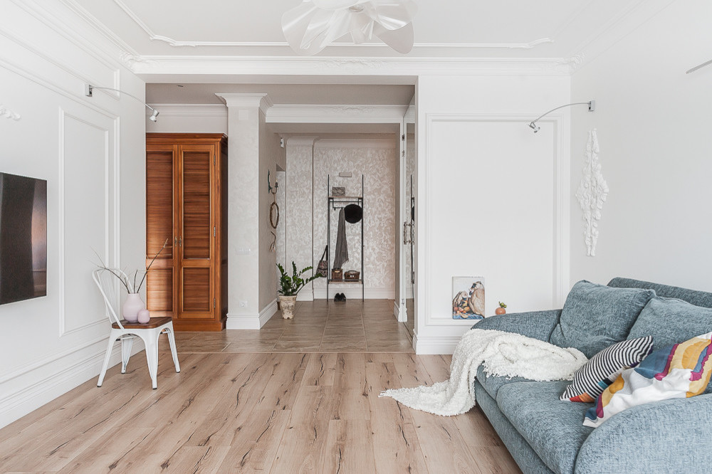 Квартиры в стиле Фьюжн. Реализация.