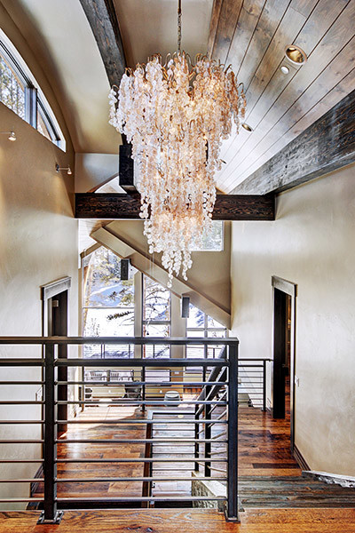 1062 Beeler Place - Lighting rustic-hall