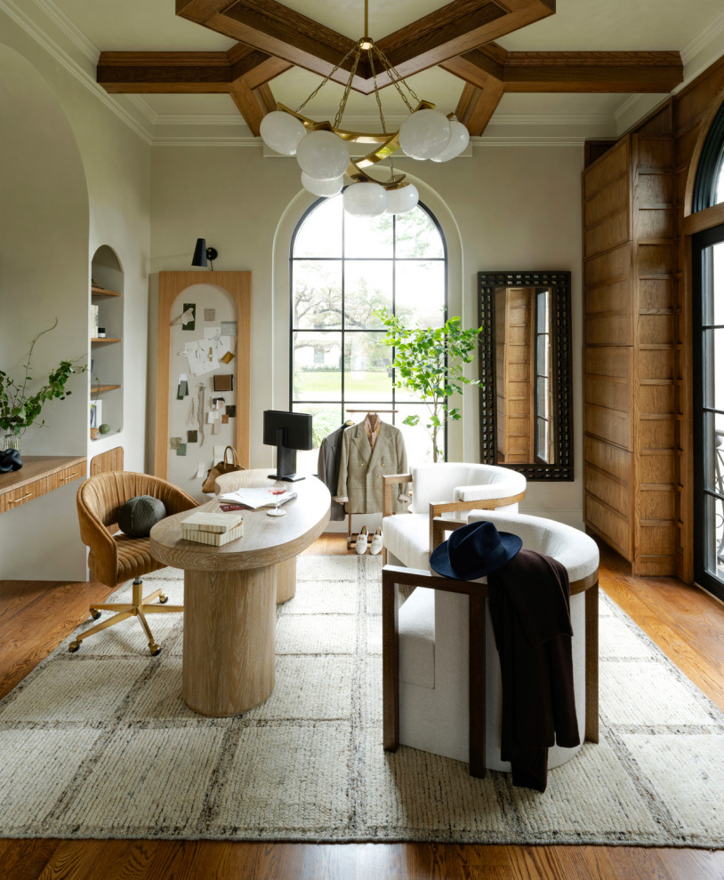 Transitional Home Office - Transitional - Home Office - Houston