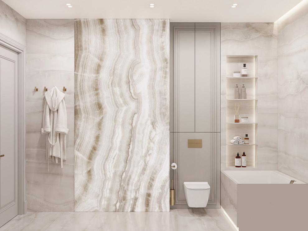 Дизайн-проект жилого дома в ЖК «Сердце Столицы» 80.3 кв.м