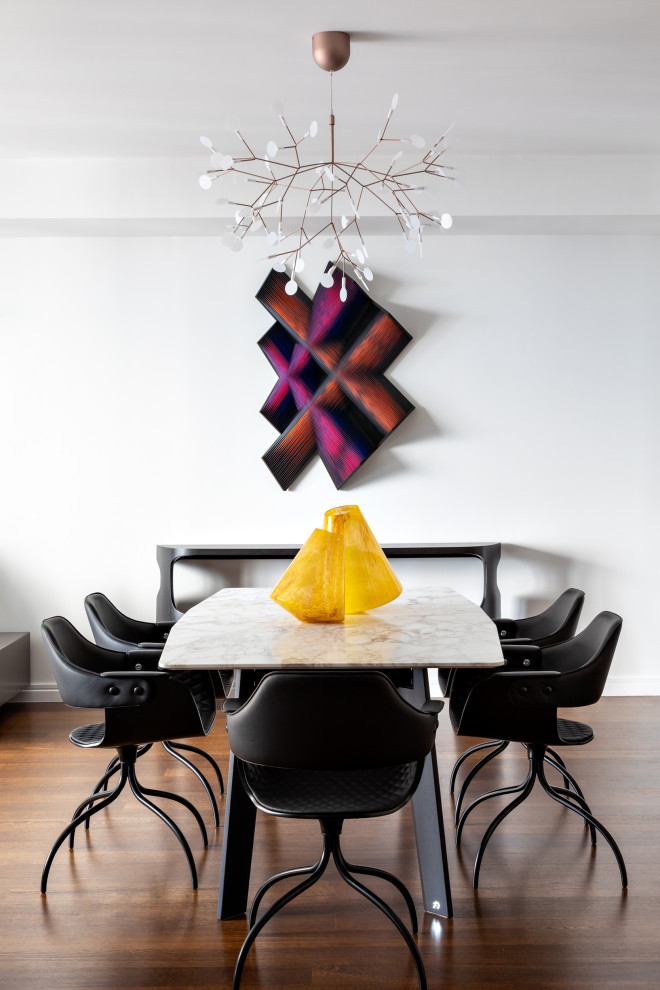 Refined Urban Residence - Dining Room - Contemporary - Dining Room ...