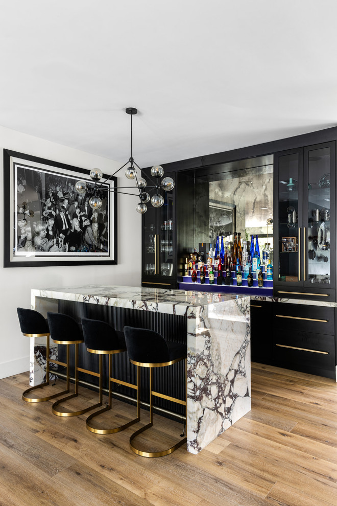 Overlook - Midcentury - Home Bar - Las Vegas - by Cera Construction