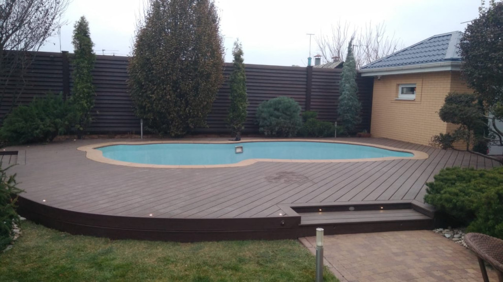 Террасы для бассейнов, причалов