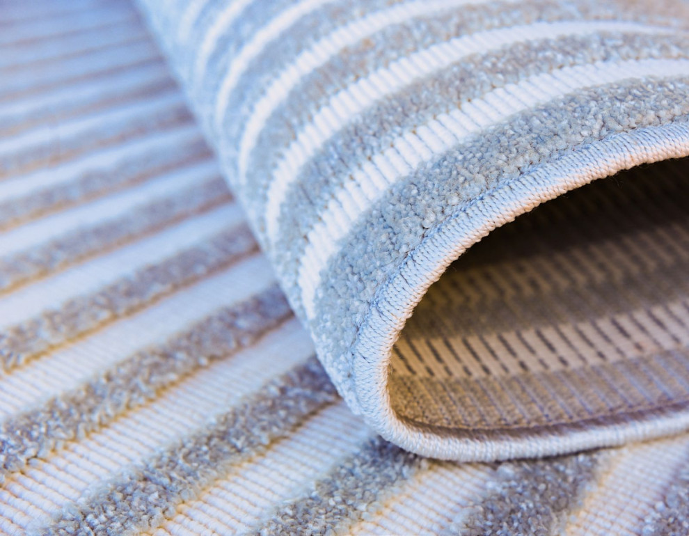 Indoor/Outdoor Claudia Area Rug, 9'x12' Contemporary Outdoor Rugs