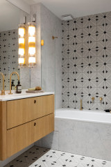 12 manières d'intégrer le style art déco dans la salle de bains