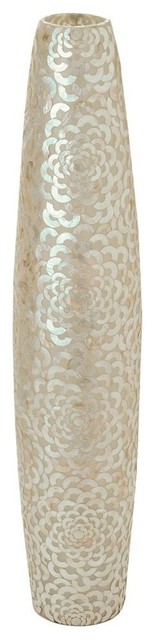 capiz seashell flower floor lamp - beach style - floor lamps capiz seashell flower floor lamp - beach style - floor lamps