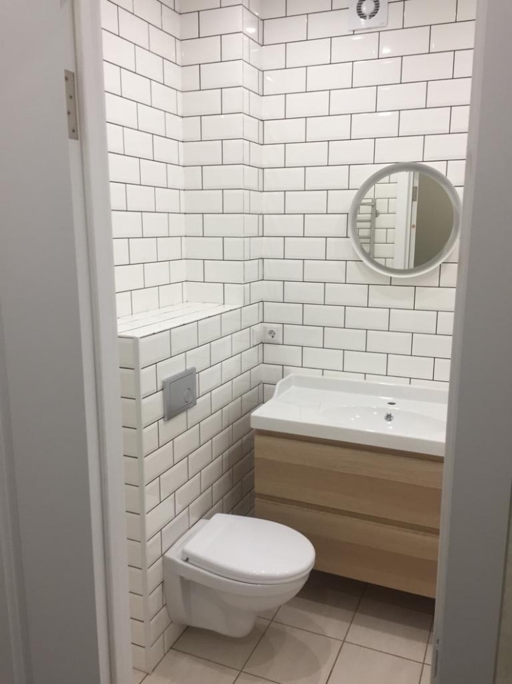 Реализованный проект по пакету "Комфорт с материалом и сантехникой"