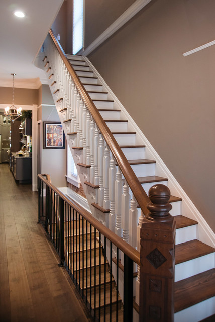Downtown transitional-staircase