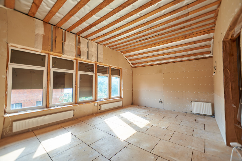 Реконструкция интерьеров дома в подмосковье. 350 м.кв.