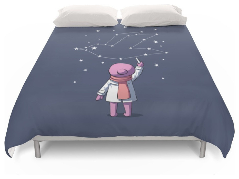 Constellation Duvet Cover Contemporary Kids Comforters By