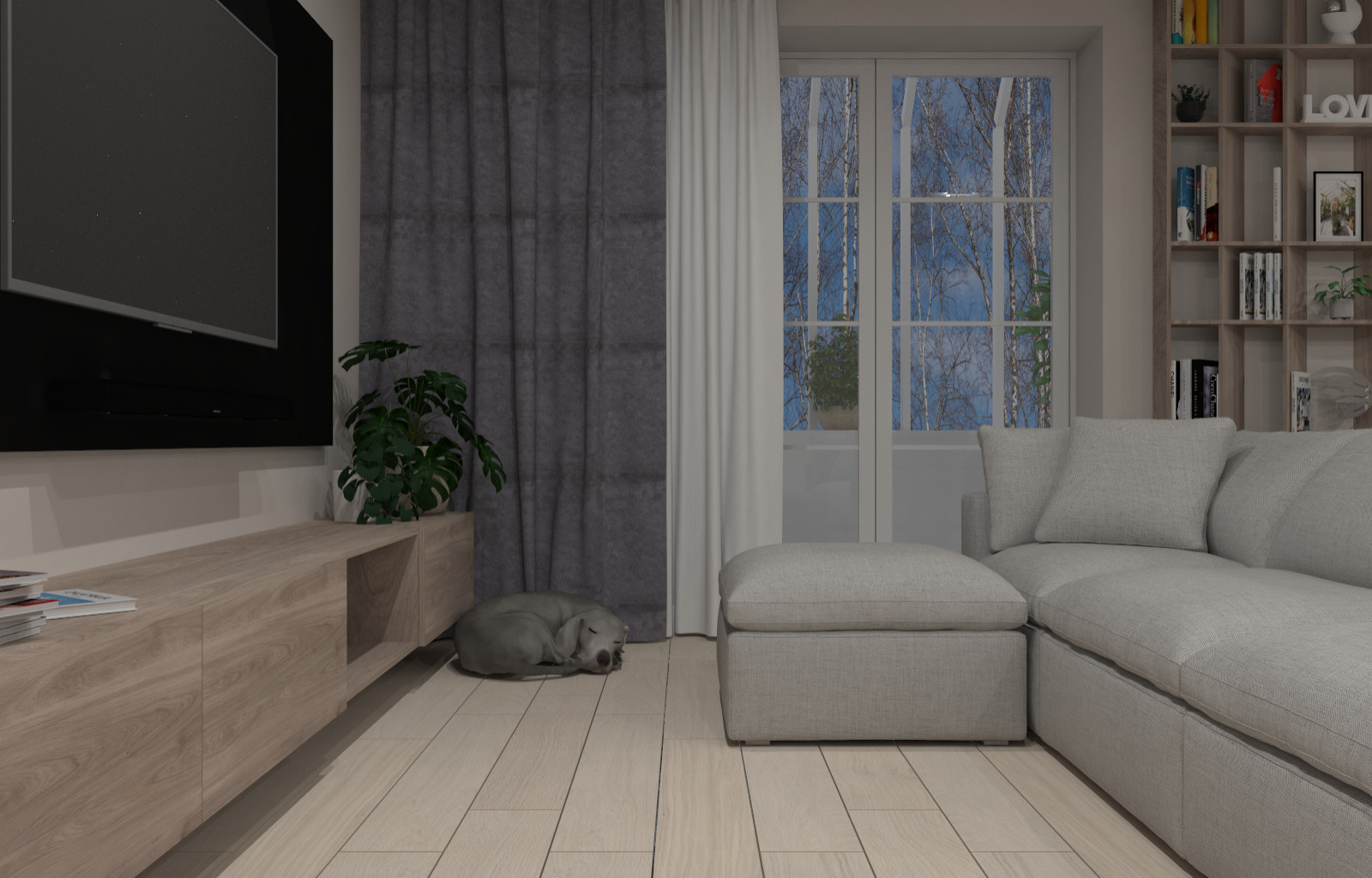 Квартира на улице Терешковой.