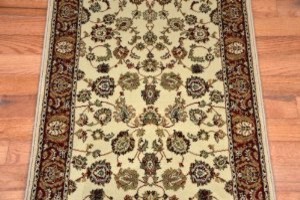 Dean Elegant Keshan Antique Carpet Rug Runner - Purchase by the Linear Foot