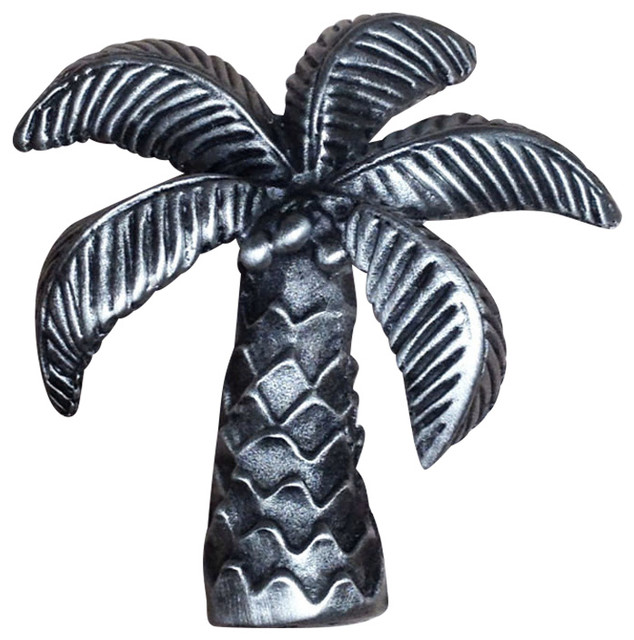 Palm Tree Knob - Cabinet And Drawer Knobs - by D'Artefax | Houzz