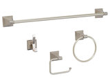 Kingston Brass BAK297348SN 3-Piece Bathroom Accessories Set, Brushed Nickel