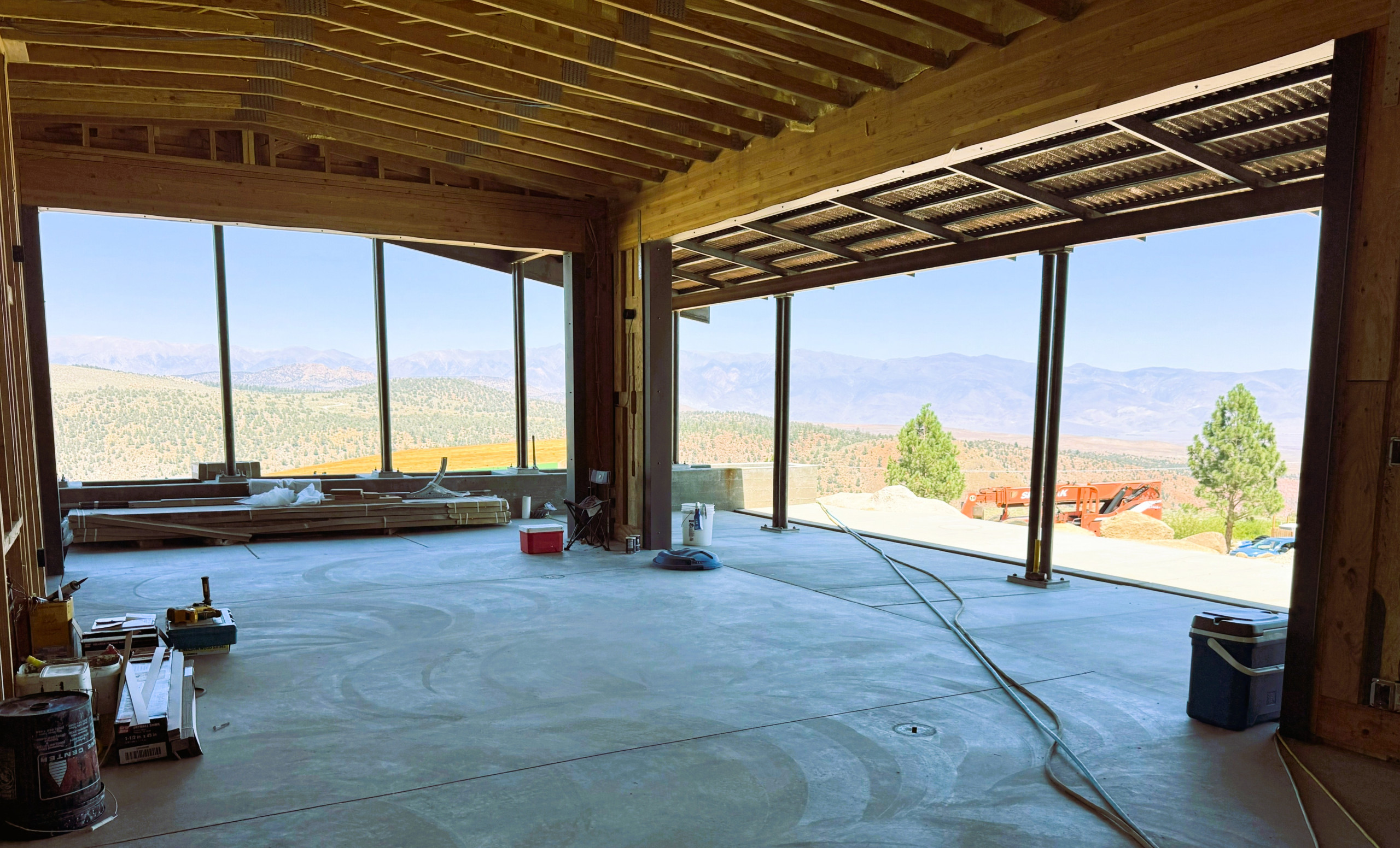 Covered patio