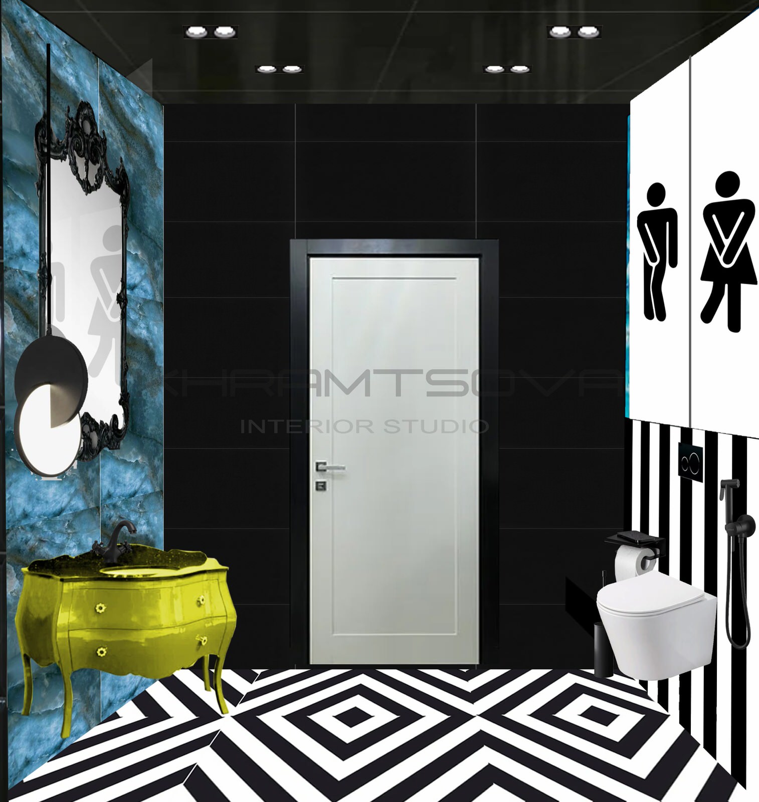 Концепция санузла вариант 1