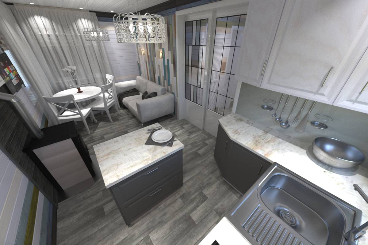 Дачный домик