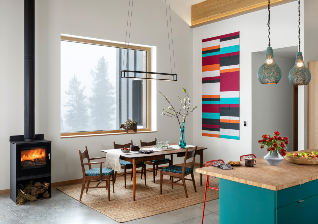 Private Residence modern-esszimmer