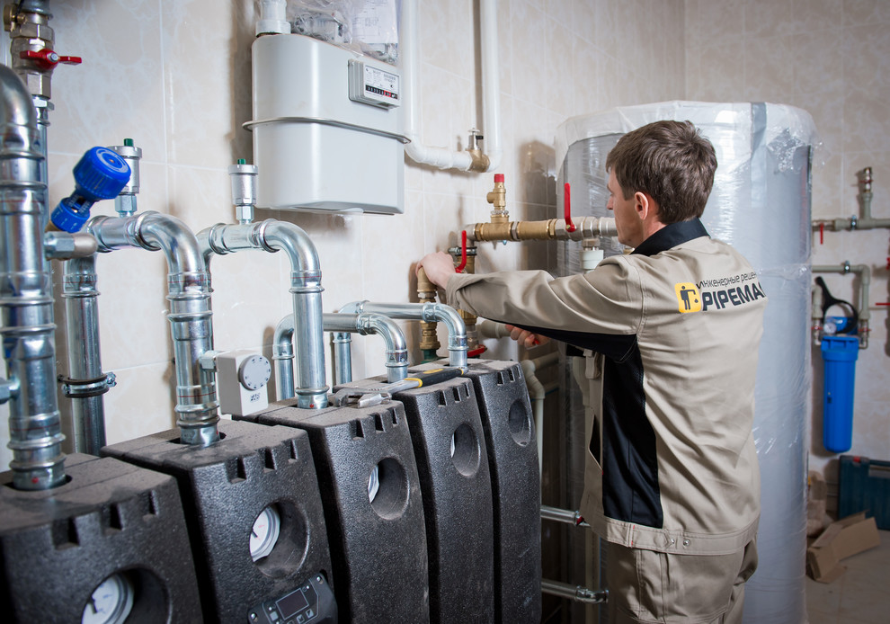 Монтаж системы отопления и водоснабжения в частном доме, Краснодар