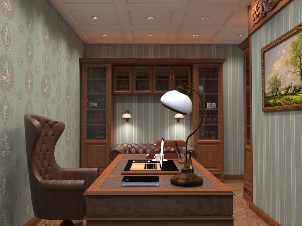 Лесной остров. Классический кабинет.