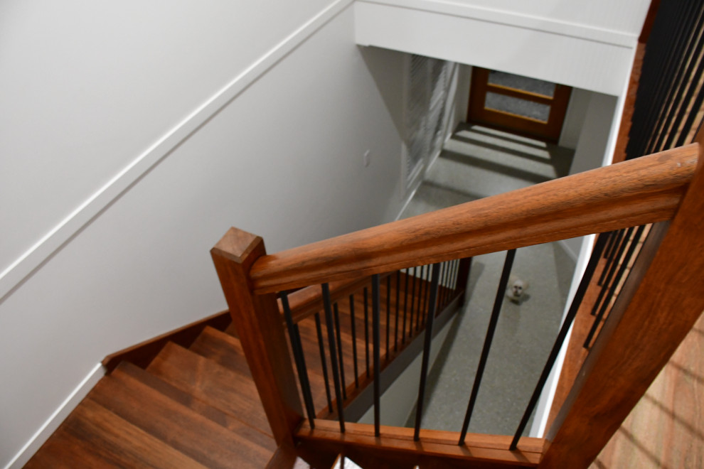 Modern staircase in Brisbane.