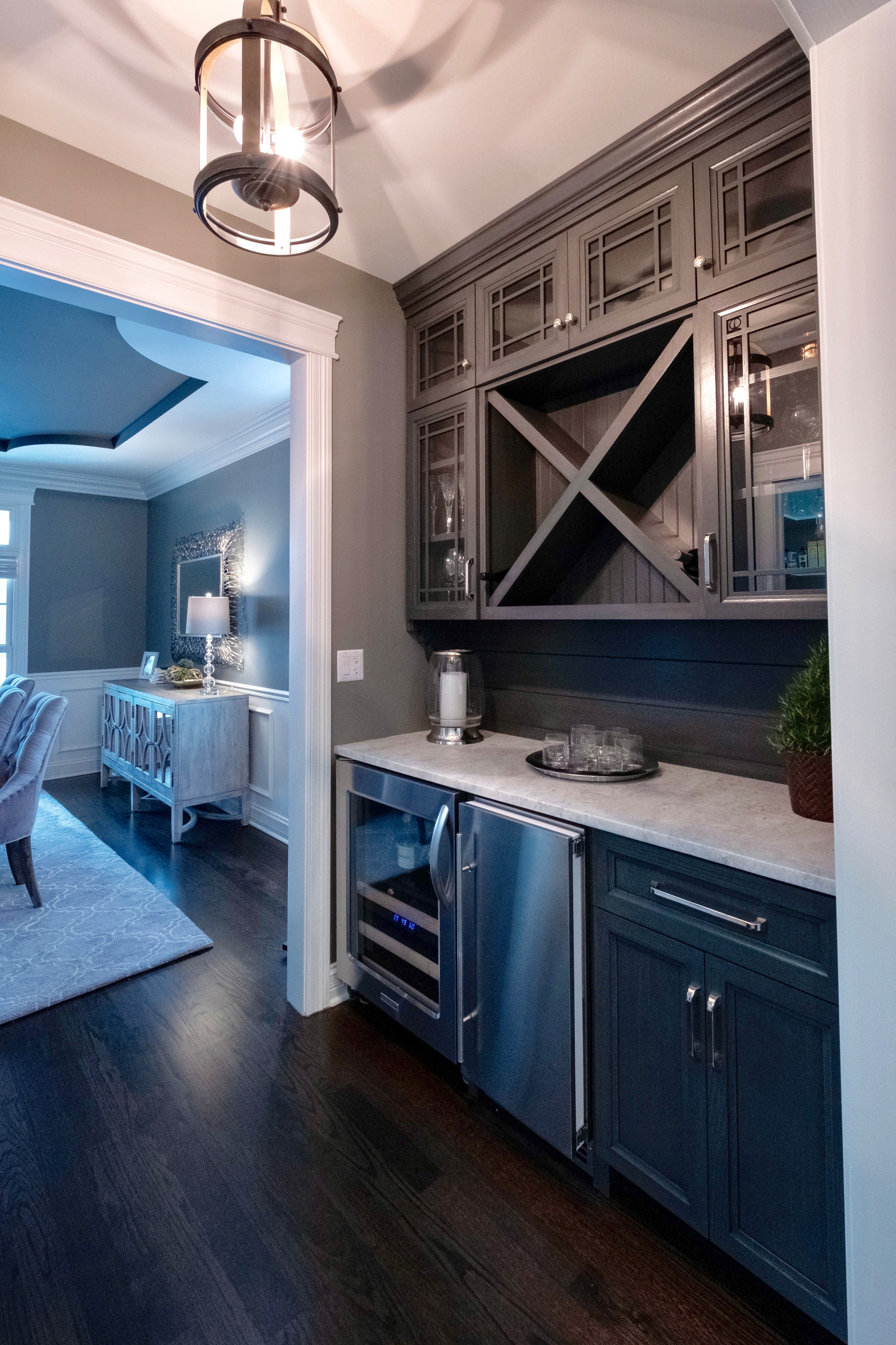 Farmhouse Kitchen, Home Bar and Mudroom