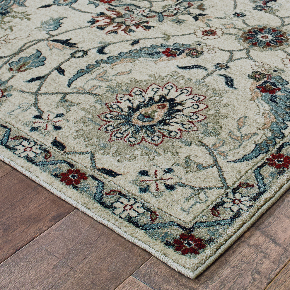 Oriental Weavers Raleigh Casual Rugs, 6'7"x9'6" Traditional Area