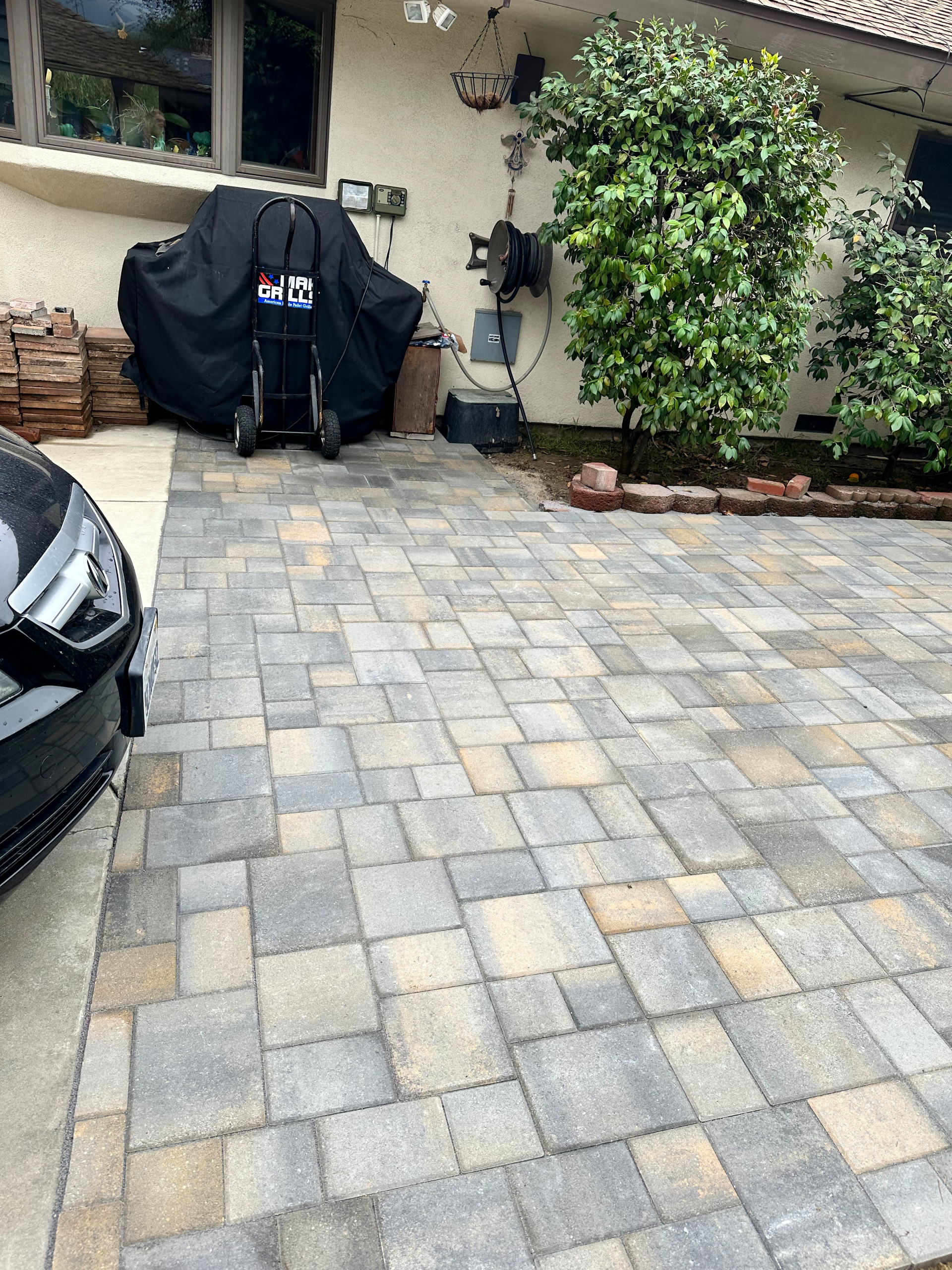 Simi Valley back yard pavers transformation