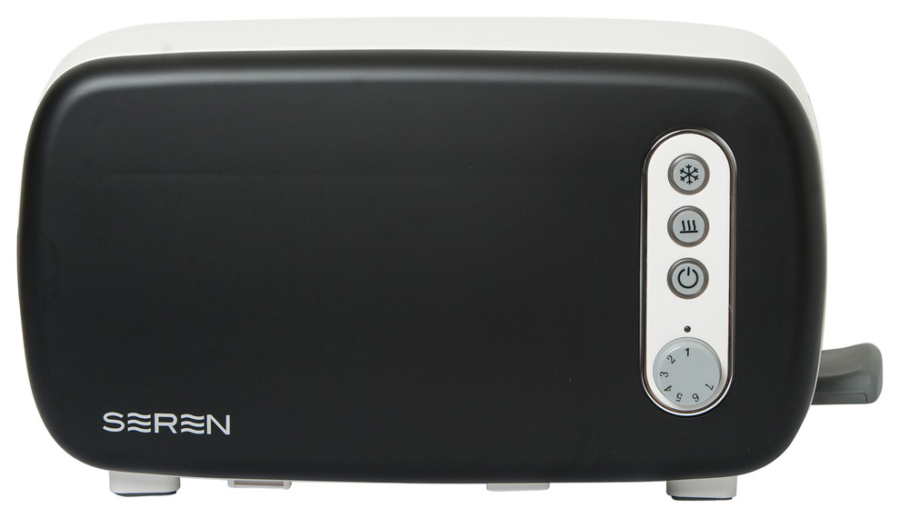 Seren Toaster Front Panel, Black