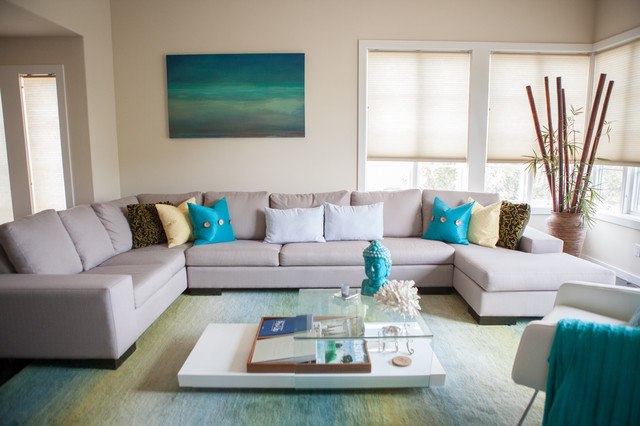 "The Bachelor" Pad Makeover | Living Room | Encinitas