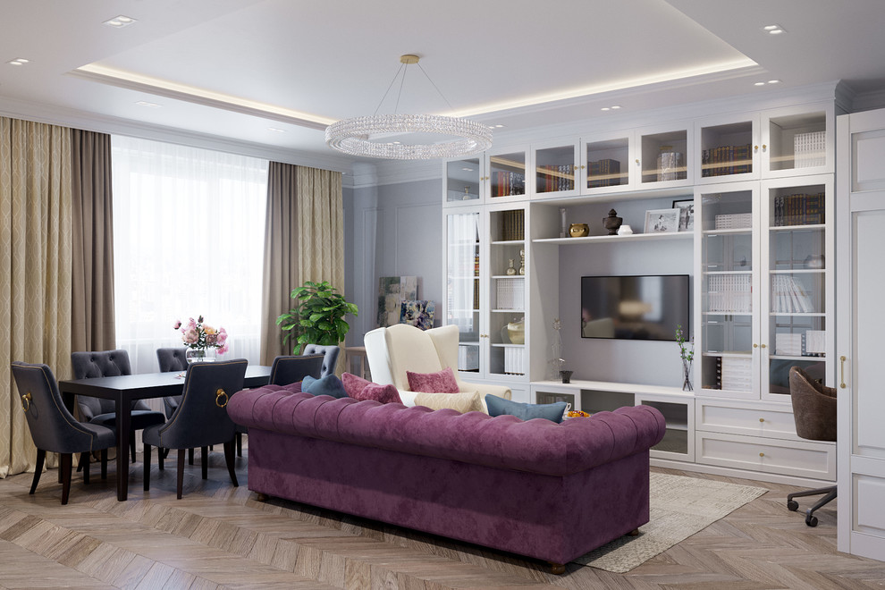 Визуализации для проекта квартиры г. Москва ш. Энтузиастов