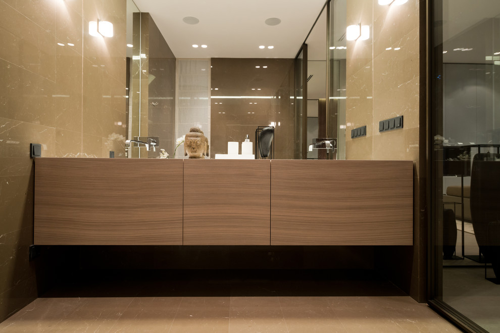 Интерьер апартаментов на 47 этаже