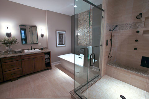 Bathroom - transitional bathroom idea in Phoenix