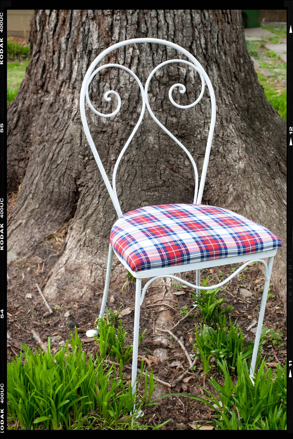 DIY Project How to Re Cover a Seat Cushion